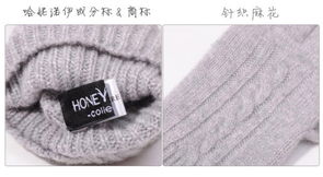 米可家冬季針織女士保暖純羊絨手套 時尚與溫暖的完美結(jié)合